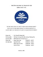 Phân tích tác phẩm “trong khi chờ Đợi godot” bàn luận về nhận Định “kịch của samuel beckett là sự hủy diệt các thành tố của kết cấu kịch truyền thống