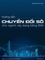 Hướng dẫn chuyển đổi số cho ngành xây dựng bằng BIM 2025
