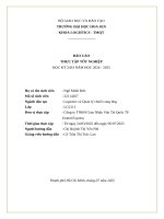 Báo cáo thực tập tốt nghiệp  Đơn vị thực tập  công ty tnhh giao nhận vận tải quốc tế united express