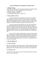 Đề cương nghiên cứu