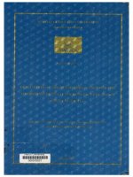 000070001 EVALUATION OF THE HD3 MATERIAL USED FOR THE TOURISM STUDENTS AT TOURISM FACULTY, HANOI OPEN UNIVERSITY ĐÁNH GIÁ TÀI LIỆU HD3 DÙNG CHO SINH VIÊN DU LỊCH KHOA DU LỊCH, TRƯỜNG ĐẠI HỌC MỞ HÀ NỘI