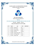 Đề tài xây dựng nhà máy sản xuất nội thất từ nhựa tái chế