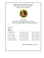 Đề tài các rủi ro trên sàn thương mại Điện tử