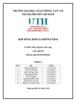 Hợp Đồng bimco shipman2024