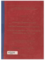 000029039 A PROPOSED SPEAKING SYLLABUS FOR FIRST-YEAR ENGLISH MAJOR STUDENTS AT TAY NGUYEN UNIVERSITY AND SUGGESTIONS FOR ITS SUCCESSFUL IMPLEMENTATION CHƯƠNG TRÌNH ĐỀ XUẤT NÓI DÀNH CHO SINH VIÊN NĂM NHẤT NGÀNH TIẾNG ANH TẠI TRƯỜNG ĐẠI HỌC TÂY NGUYÊN VÀ N