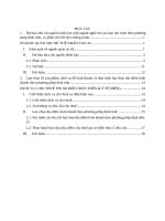 Bài tập: Quản trị sản xuất