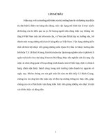 Tiểu luận QTBL – Phân tích thị trường bán lẻ của Vincom