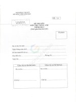 CPA - Đề thi tiếng Anh Kỳ thi Kiểm toán viên - Năm 2019 - Mã đề chẵn _ lẻ