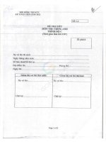 CPA - Đề thi tiếng Anh Kỳ thi Kiểm toán viên - Năm 2022 - Mã đề chẵn _ lẻ