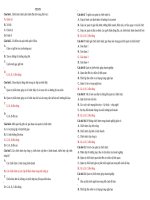 Ôn tập trắc nghiệm Quản trị chiến lược tập 2