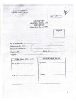 CPA - Đề thi tiếng Anh Kỳ thi Kiểm toán viên - Năm 2020 - Mã đề chẵn _ lẻ