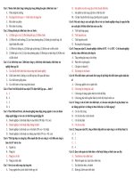 Ôn tập trắc nghiệm Quản trị chiến lược tập 1