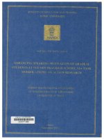 00071080 ENHANCING SPEAKING MOTIVATION OF GRADE 11 STUDENTS AT NGUYEN TRAI HIGH SCHOOL VIA TASK MODIFICATIONS: AN ACTION RESEARCH Tăng cường động lực nói cho học sinh lớp 11 trường THPT Nguyễn Trãi thông qua việc điều chỉnh nhiệm vụ: Một nghiên cứu hành đ