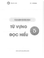 Từ vựng đọc hiểu