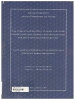 000042365 THE CORELATIONS BETWEEN VN-INDEX AND OTHER INDEXES: EXPLORING THE OPPORTUNITIES FOR INTERNATIONAL DIVERSIFICATION MỐI QUAN HỆ TƯƠNG QUAN GIỮA VN-INDEX VÀ CÁC CHỈ SỐ KHÁC: KHÁM PHÁ CƠ HỘI ĐA DẠNG HÓA QUỐC TẾ