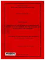 000070075 DESIGNING AN ESP READING SYLLABUS FOR THE SECOND-YEAR STUDENTS IN PHU THO COLLEGE OF AGRICULTURE AND FORESTRY THIẾT KẾ GIÁO TRÌNH ĐỌC TIẾNG ANH DÀNH CHO SINH VIÊN NĂM THỨ HAI TRƯỜNG CAO ĐẲNG NÔNG LÂM NGHIỆP PHÚ THỌ
