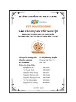 Báo cáo dự Án tốt nghiệp xây dựng thương hiệu và phát triển thương hiệu thú vui Ăn vặt trên nền tảng số