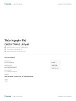 IUH - KLTN - NGHIÊN CỨU MỨC ĐỘ ẢNH HƯỞNG CỦA TIẾP THỊ NỘI DUNG ĐẾN LÒNG TRUNG THÀNH KHÁCH HÀNG TRÊN NỀN TẢNG TIKTOK Ở THÀNH PHỐ HỒ CHÍ MINH