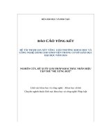 Nghiên cứu, Đề xuất giải pháp khai thác nhãn hiệu tập thể mè xửng huế