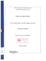 BÁO CÁO CHUYÊN ĐỀ ĐỀ TÀI KHOA HỌC VÀ CÔNG NGHỆ CẤP CƠ SỞ Hệ thống AutoMed