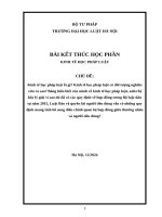 Kinh tế học pháp luật là gì? Kinh tế học pháp luật có đối tượng nghiên cứu ra sao? Bằng hiểu biết của mình về kinh tế học pháp luật, anh/chị hãy lý giải vì sao dù đã có các quy định về hợp đồng trong Bộ luật dân sự năm 2015, Luật Bảo vệ quyền lợi người ti