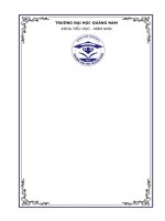 Giáo dục Đạo Đức cho học sinh tiểu học trường th&thcs lý thường kiệt – thành phố hội an, tỉnh quảng nam thông qua truyện kể dân gian