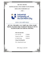 IUH - TÌM HIỂU CÁC THIẾT BỊ, CÔNG NGHỆ TRONG NGÀNH CÔNG NGHỆ KỸ THUẬT Ô TÔ VÀ NGÀNH NGHỀ SAU KHI RA TRƯỜNG