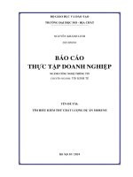 TÌM HIỂU KIỂM THỬ CHẤT LƯỢNG DỰ ÁN MORUNE