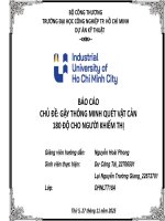 IUH - GẬY THÔNG MINH QUÉT VẬT CẢN 180 ĐỘ CHO NGƯỜI KHIẾM THỊ