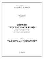 PHÂN TÍCH NGHIỆP VỤ VÀ PHÂN TÍCH THIẾT KẾ HỆ THỐNG PHẦN MỀM QUẢN LÝ CHAT REALTIME