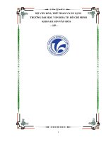 Đề tài cơ sở tín ngưỡng hội quán Ôn lăng Ở thành phố hồ chí minh