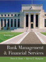 Bank management  financial services, 9e