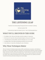 The listening leap