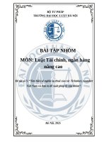 Tìm hiểu về nghĩa vụ thuế của các Ticktoker, youtober Việt Nam và đưa ra đề xuất pháp lý của nhóm