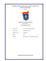 Phân tích vai trò của tài nguyên văn hóa Đối với phát triển du lịch qua các Điều kiện phát triển du lịch văn hóa tại Đền cờn, thị xã hoàng mai, tỉnh nghệ an