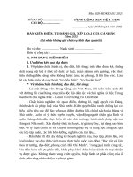 2025 BẢN KIỂM ĐIỂM ĐẢNG VIÊN KHÔNG GIỮ CHỨC VỤ LÃNH ĐẠO, QUẢN LÝ, DÙNG NGAY