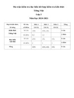 Đề thi tv 2 kì 1 nh 24 25