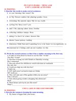 Lớp 8 Ôn tập hk1