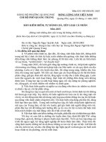 Bản kiểm Điểm quỳnh anh