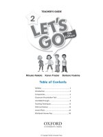 Let's go  2  teachers guide - 5th edition
