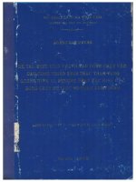 Lv 0054 Đề tài: ĐIỀU KIỆN THÀNH TẠO DÒNG CHẢY VÀO CÁC CÔNG TRÌNH KHAI THÁC THAN VÙNG QUẢNG NINH VÀ PHƯƠNG PHÁP XÁC ĐỊNH CÁC DÒNG CHẢY ĐÓ. VÍ DỤ MỎ THAN VÀNG DANH.