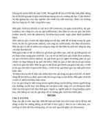 Đề cương ôn tập - Mongo