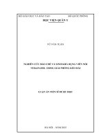 Nghiên cứu bào chế và sinh khả dụng viên nổi verapamil 120mg giải phóng kéo dài