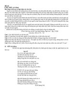 Đề Ôn tập cuối kì 1  lớp 10, từ 1 Đến 5