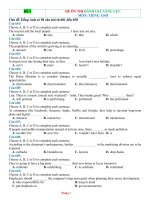 De on thi danh gia nang luc 2025 mon tieng anh de 1