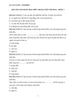 Bài tập vận dụng Đọc hiểu thơ hsa