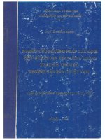 Lv 0042 NGHIÊN CỨU PHƯƠNG PHÁP XÁC ĐỊNH HIỆU QUẢ KHOAN KIM CƯƠNG TRONG TÌM KIẾM THĂM DÒ KHOÁNG SẢN RẤN Ở VIỆT NAM