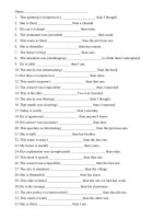 Bai tap so sánh hơn