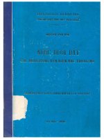 Lv 0043 NƯỚC DƯỚI ĐẤT CÁC ĐỒNG BẰNG VEN BIỂN BẮC TRUNG BỘ