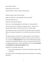 Diễn Án hình sự dành cho lớp học luật sư năm 2025 hồ sơ số 16   bào chữa cho bị cáo vũ Đức thắng